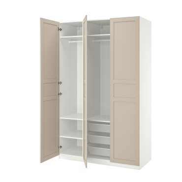 PAX/FLISBERGET, гардероб - комбинация, 695.031.26