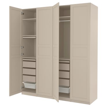 PAX/FLISBERGET, гардероб - комбинация, 695.622.10