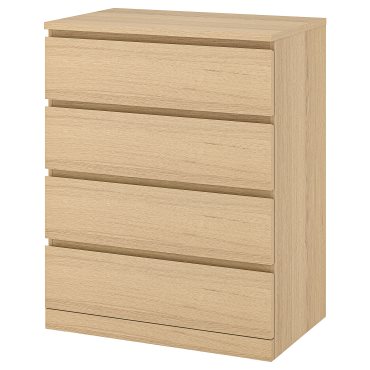 MALM, скрин с 4 чекмеджета, 704.035.74