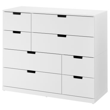 NORDLI, скрин с 8 чекмеджета, 792.395.03