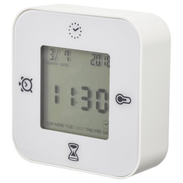KLOCKIS, часовник/термометър/будилник/таймер, 802.770.04