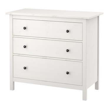 HEMNES, скрин с 3 чекмеджета, 804.247.45