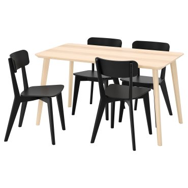 LISABO/LISABO, маса и 4 стола, 893.855.32