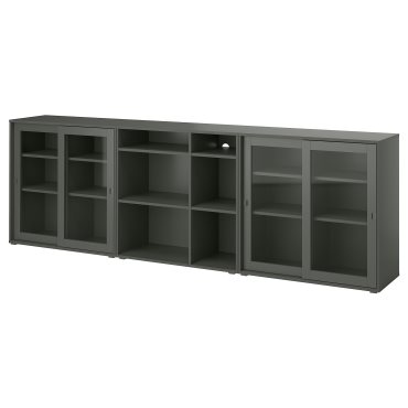 VIHALS, комбинация със стъклени вратички, 895.212.14