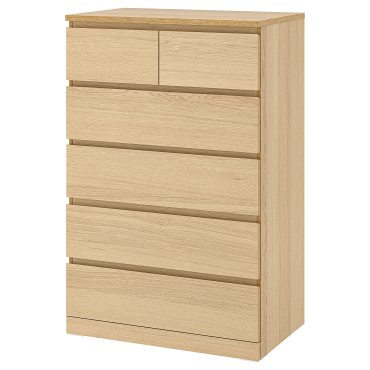 MALM, скрин с 6 чекмеджета, 904.036.05