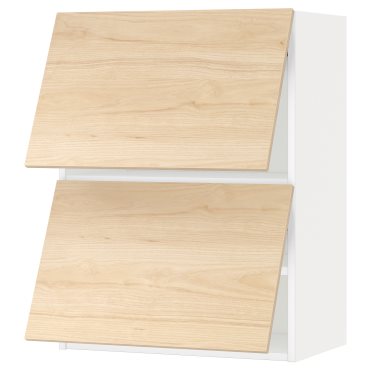 METOD, стенен хоризонтален шкаф с 2 врати, 60x80 см, 993.919.43