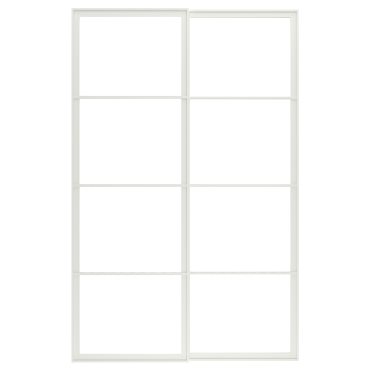PAX, 2 рамки за плъзгащи се врати с релса, 150x236 см, 004.581.88