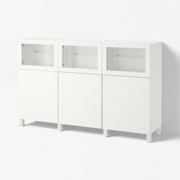 BESTÅ, комбиниран артикул за съхранение с врати, 092.080.29