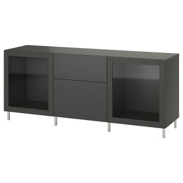 BESTÅ, комб. артикул за съхр. с чекмеджета, 095.558.30