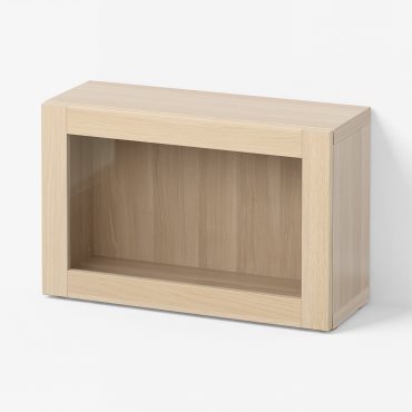 BESTÅ, етажерка със стъклена врата, 290.468.56