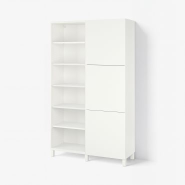 BESTÅ, комбиниран артикул за съхранение с врати, 293.017.62