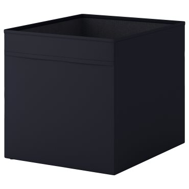 DRÖNA, кутия 33x38x33см, черно, 302.192.81