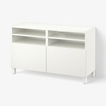 BESTÅ, TV шкаф с вратички, 390.683.34