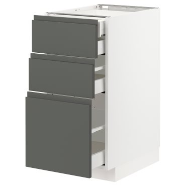 METOD/MAXIMERA, дол шкаф 3чел/2нис+1сред+1вис чекм, 393.040.34