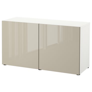 BESTÅ, комб. артикул за съхр. с врати, 393.245.98