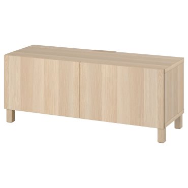 BESTÅ, TV шкаф с вратички, 394.196.24