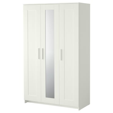 BRIMNES, гардероб трикрилен, 404.079.22