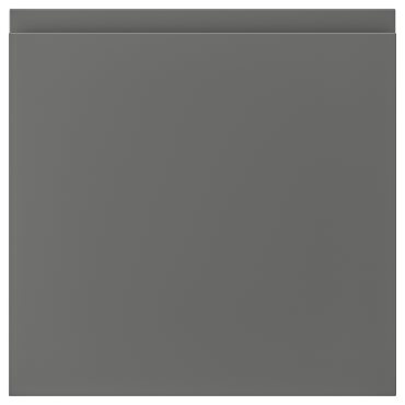 VOXTORP, чело за чекмедже, 40x40 см, тъмносиво, 504.541.02