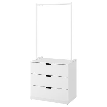 NORDLI, скрин с 3 чекмеджета, 592.952.17