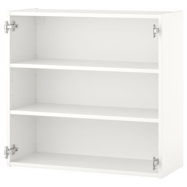 ENHET, стенен шкаф с 2 рафта, 80x30x75 см, 604.404.16