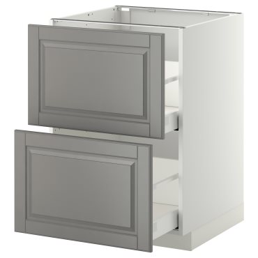 METOD, долен шкаф с 2 чела/2 високи чекмеджета, 799.140.09