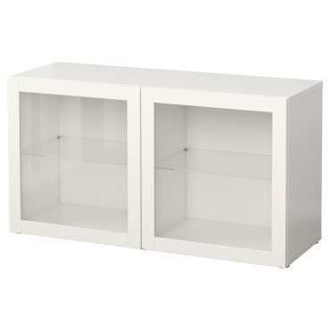 BESTÅ, етажерка със стъклени врати, 890.476.69