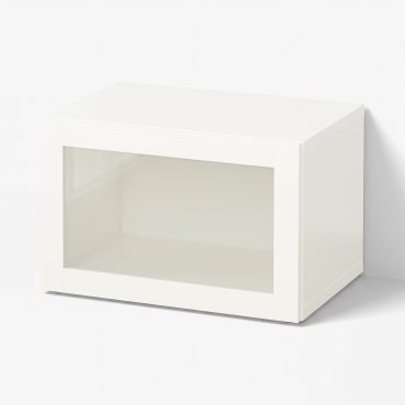 BESTÅ, етажерка със стъклена врата, 990.476.35