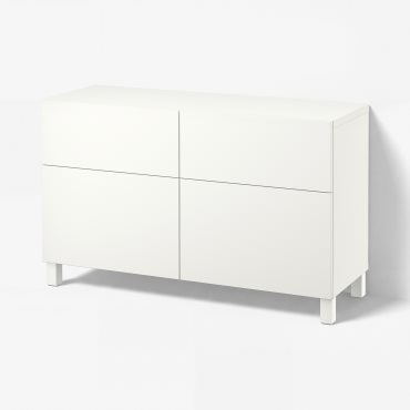 BESTÅ, комбиниран артикул за съхранение с врати/чекмеджета, 991.953.05