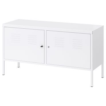 IKEA PS, шкаф, 119x63 см, бяло, 102.514.51
