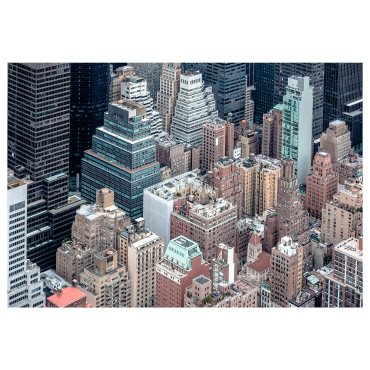 BJÖRKSTA, постер "Ню Йорк", 200x140 см, 204.798.68