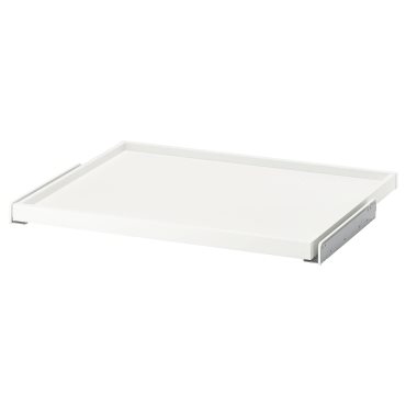 KOMPLEMENT, подвижна поставка, 75x58 см, бяло, 302.463.74