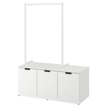 NORDLI, скрин с 3 чекмеджета, 392.951.38