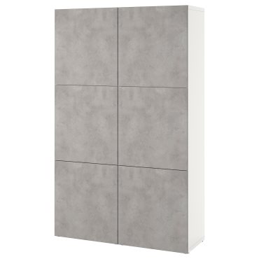 BESTÅ, комб. артикул за съхр. с врати, 394.216.60