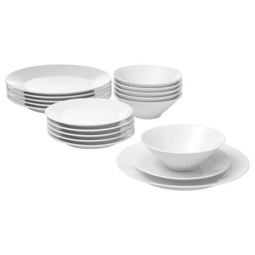 IKEA 365+, сервиз за хранене, 18 части, 403.411.01