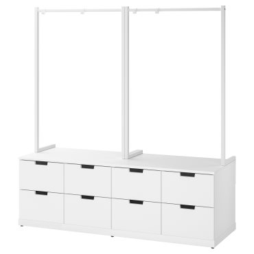 NORDLI, скрин с 8 чекмеджета, 492.952.08