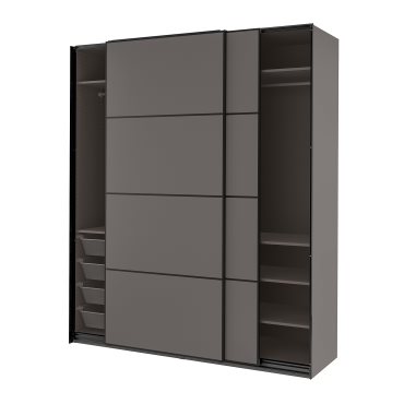 PAX/MEHAMN, гардероб, с две лица, 495.002.99