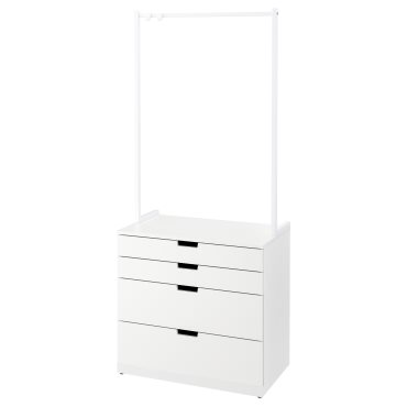 NORDLI, скрин с 4 чекмеджета, 893.368.72