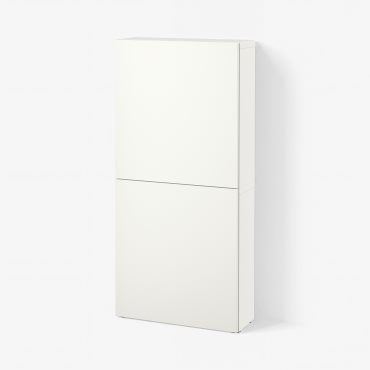 BESTÅ, стенен шкаф с 2 врати, 594.219.61