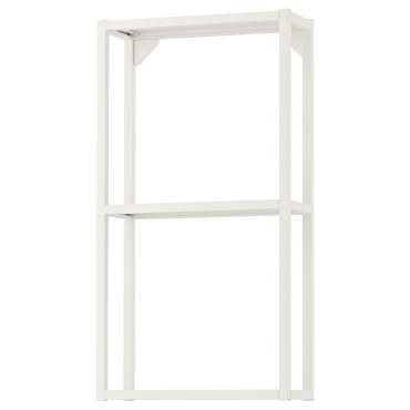 ENHET, стенен шкаф с рафтове, 40x15x75 см, 704.489.35