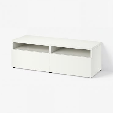 BESTÅ, TV шкаф с чекмеджета, 393.243.53