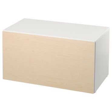 SMÅSTAD, пейка с кутия за играчки, 90x50x48 см, 093.891.62