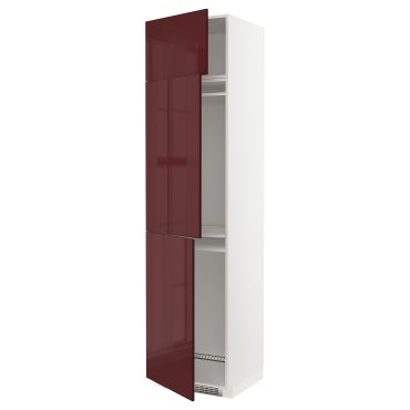 METOD, висок шкаф за хладилник/фризер с 3 врати, 094.625.29