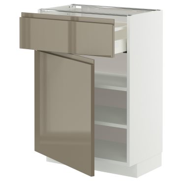 METOD/MAXIMERA, долен шкаф с чекмедже/врата, 095.773.42