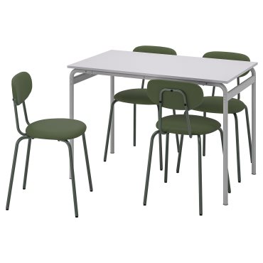 GRASALA/OSTANO, маса и 4 стола, 195.513.94