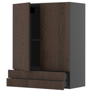 METOD/KNIVSHULT, стенен шкаф с 2 врати/2 чекмеджета, 195.887.50