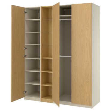 PAX/STORKLINTA, гардероб - комбинация, 185x58x236 см, 196.250.74