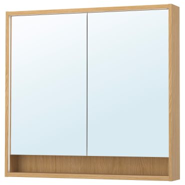 FAXALVEN, огледален шкаф с вгр. осветление, 205.449.82