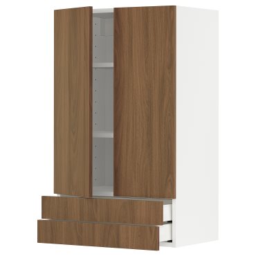 METOD/MAXIMERA, стенен шкаф с 2 врати/2 чекмеджета, 295.189.31