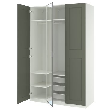PAX/KAMMARTORP/GRIMO, гардероб - комбинация, 295.792.55