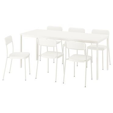 VIHALS/VIHALS, маса и 6 стола, 295.899.47